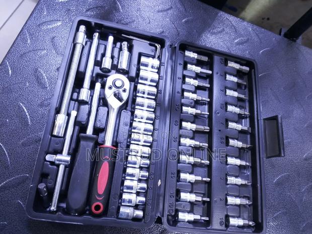 46pcs Socket Wrench Spanners Set - thumbnail 3