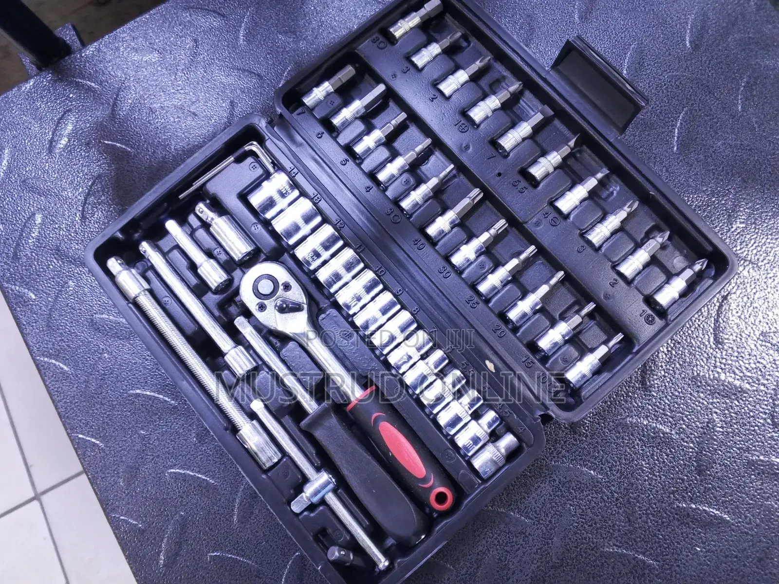 46pcs Socket Wrench Spanners Set