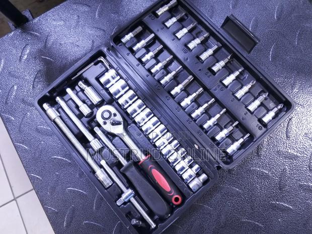 46pcs Socket Wrench Spanners Set - thumbnail 4