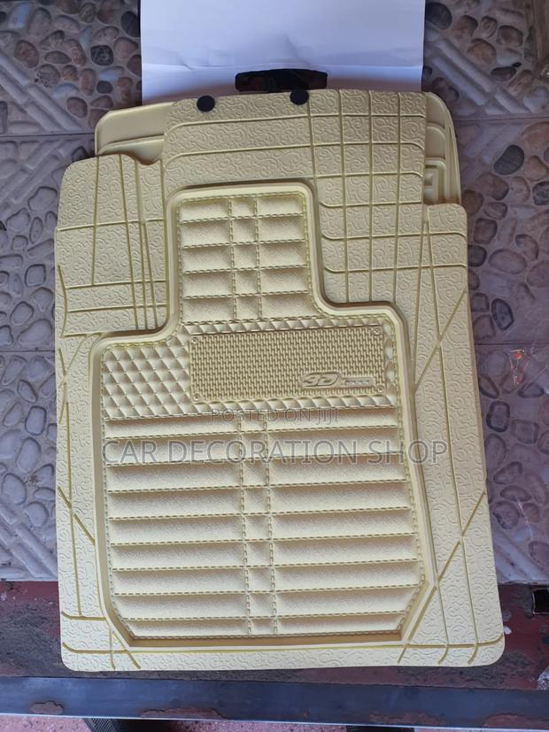Baije or Brown Wide Car Floor Mats