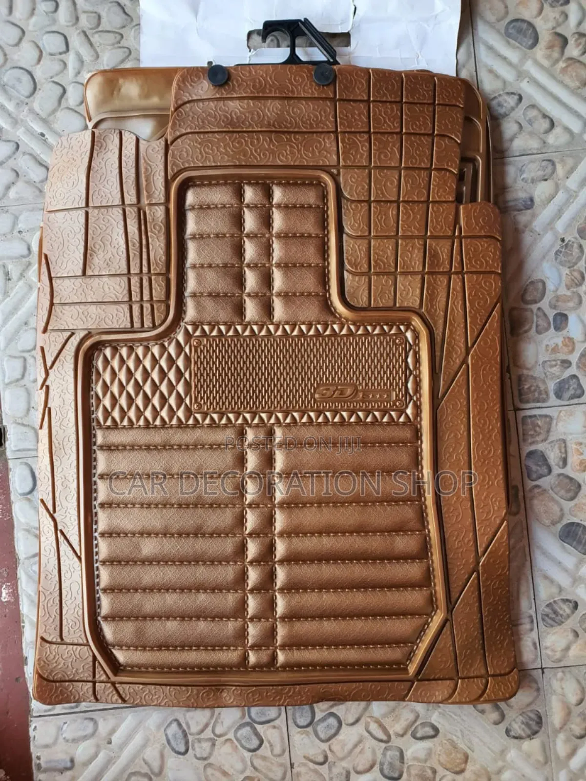 Baije or Brown Wide Car Floor Mats