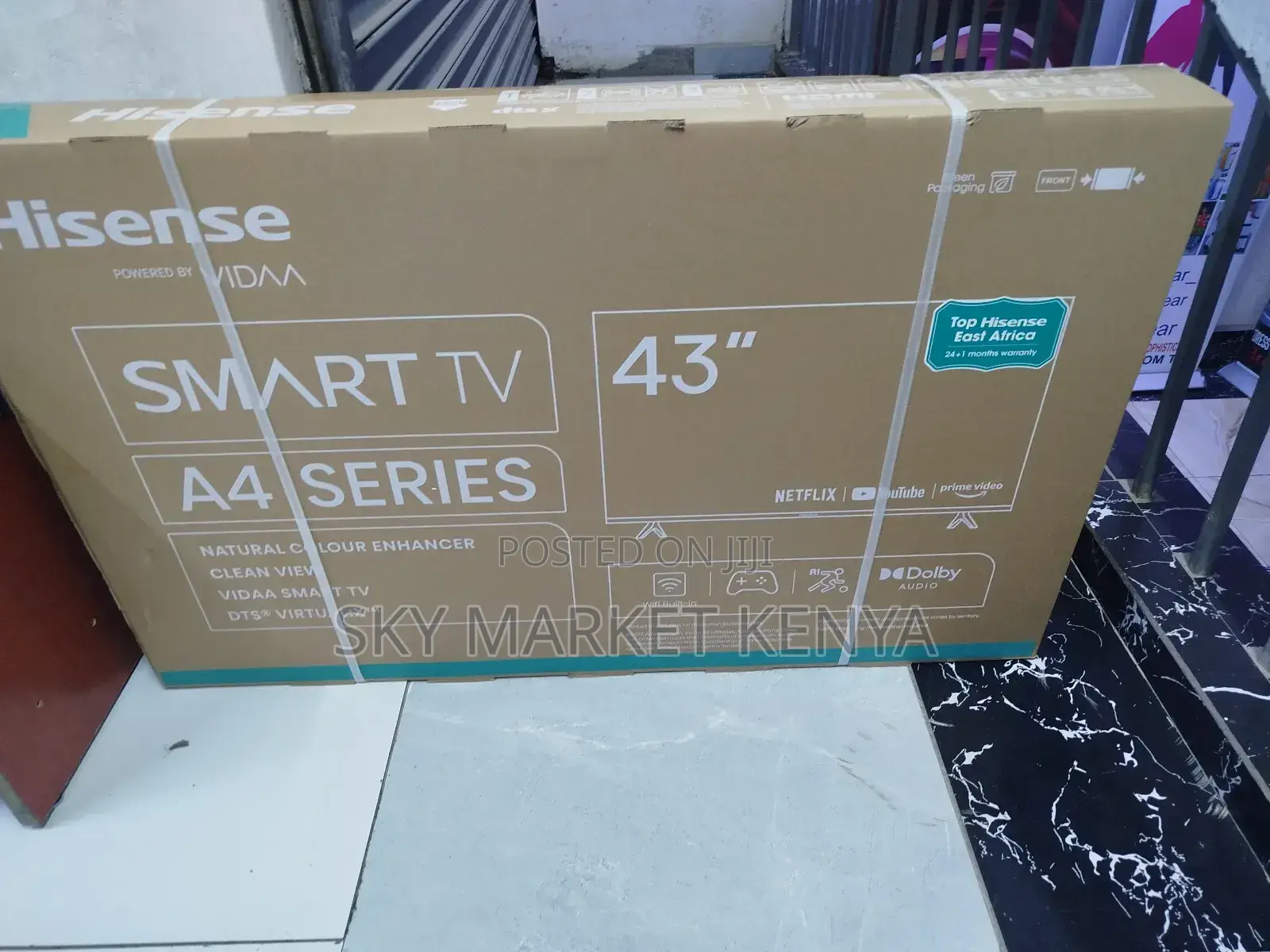 Brand New Hisense 43 Inch Smart Tv