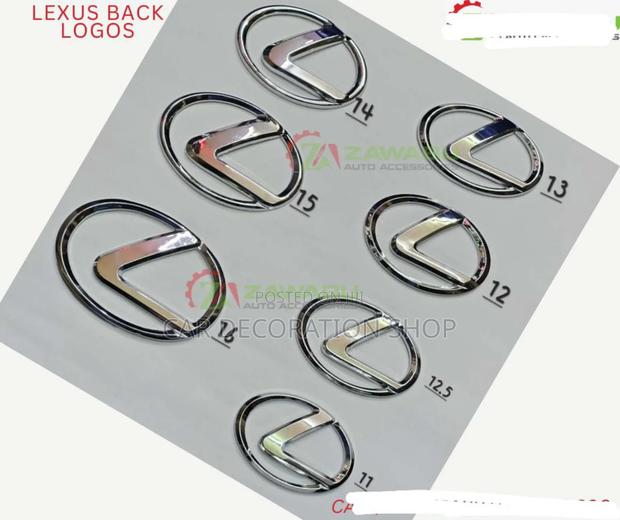 Lexus Boot Logos in Sizes