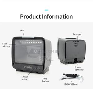 * Syble Xb-8809h – 2d Desktop Barcode Scanner With Metal Base - thumbnail 2