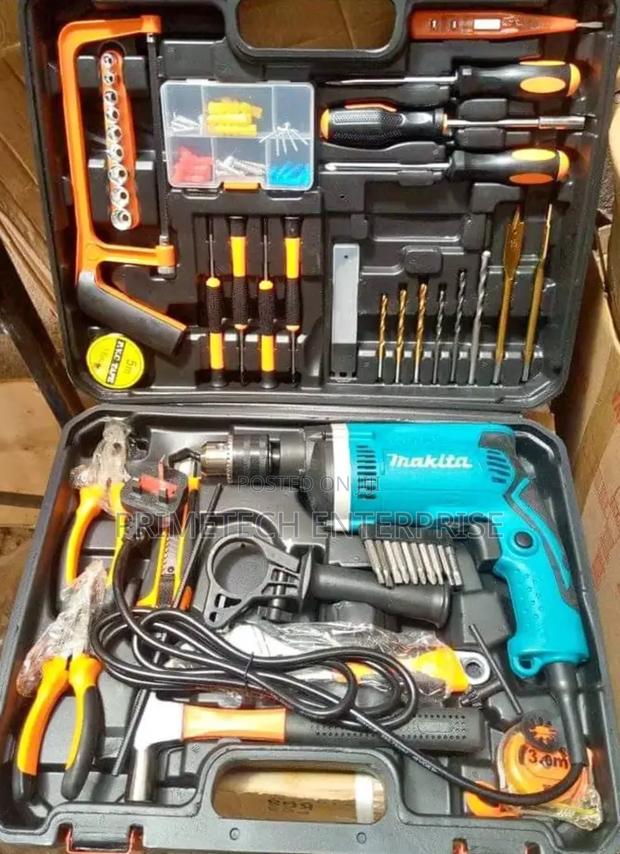 Imported Makita Corded Drill Set - main view