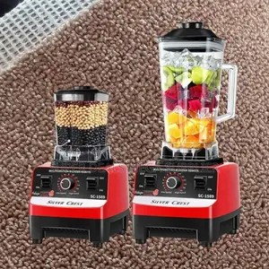 Durable Commercial 4500w Heavyduty Blender Double Jug 2 in 1 Electric