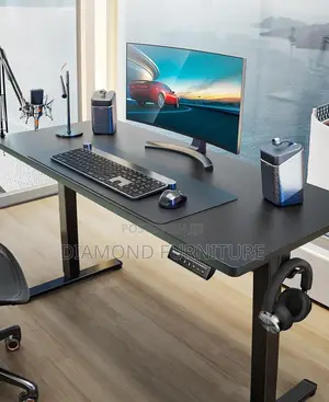 Height Adjustable Executive Office Standing Desk
