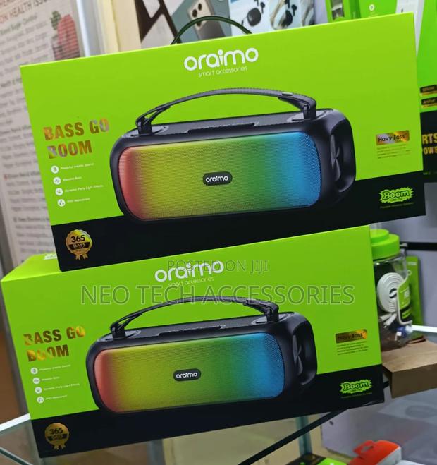 Oraimo Bass Go Boom Obs-75d Portable Wireless Speaker - Heavy Bass