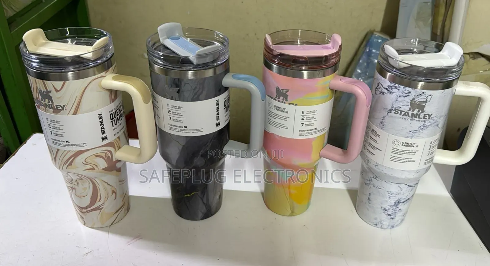 Stanley Travel Quencher Tumbler/ Mug 1.18ltrs Double Insulated Wall