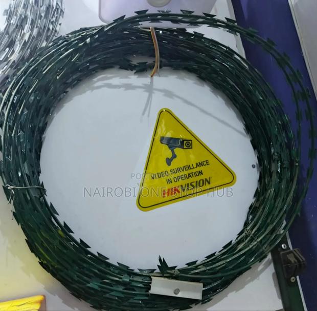 Double Galvanized Razor Wire Roll - main view