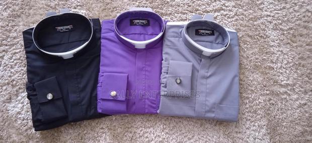 Clergy Shirts Double Collar With Cufflinks - main view