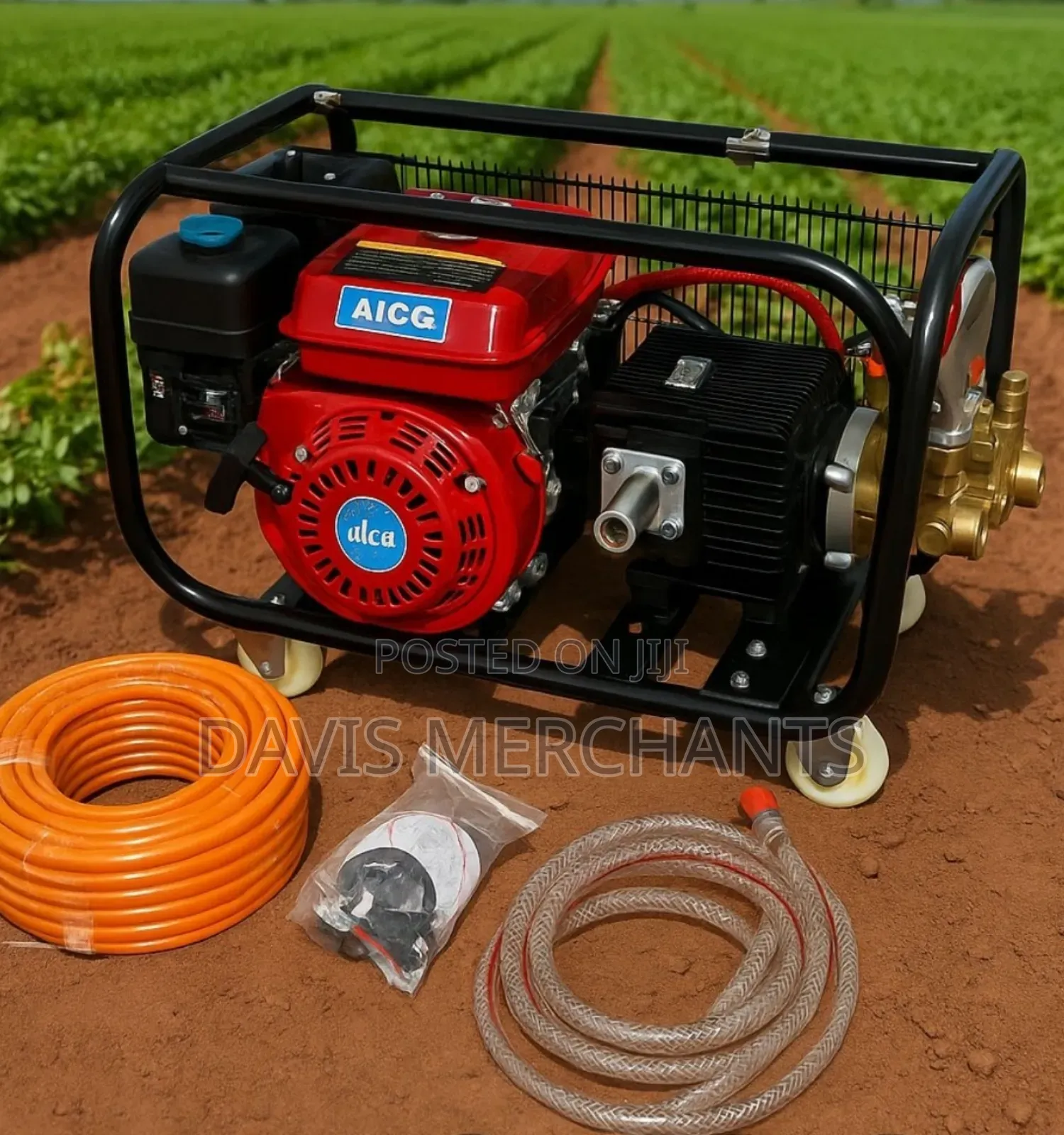 Sprayer Machine With Motorized Engine