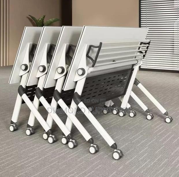 Mobile Foldable Study Office Desk Table - thumbnail 2