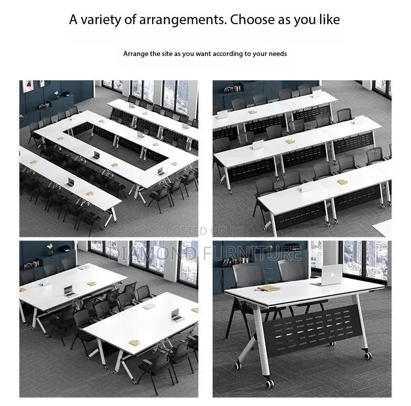 Mobile Foldable Study Office Desk Table