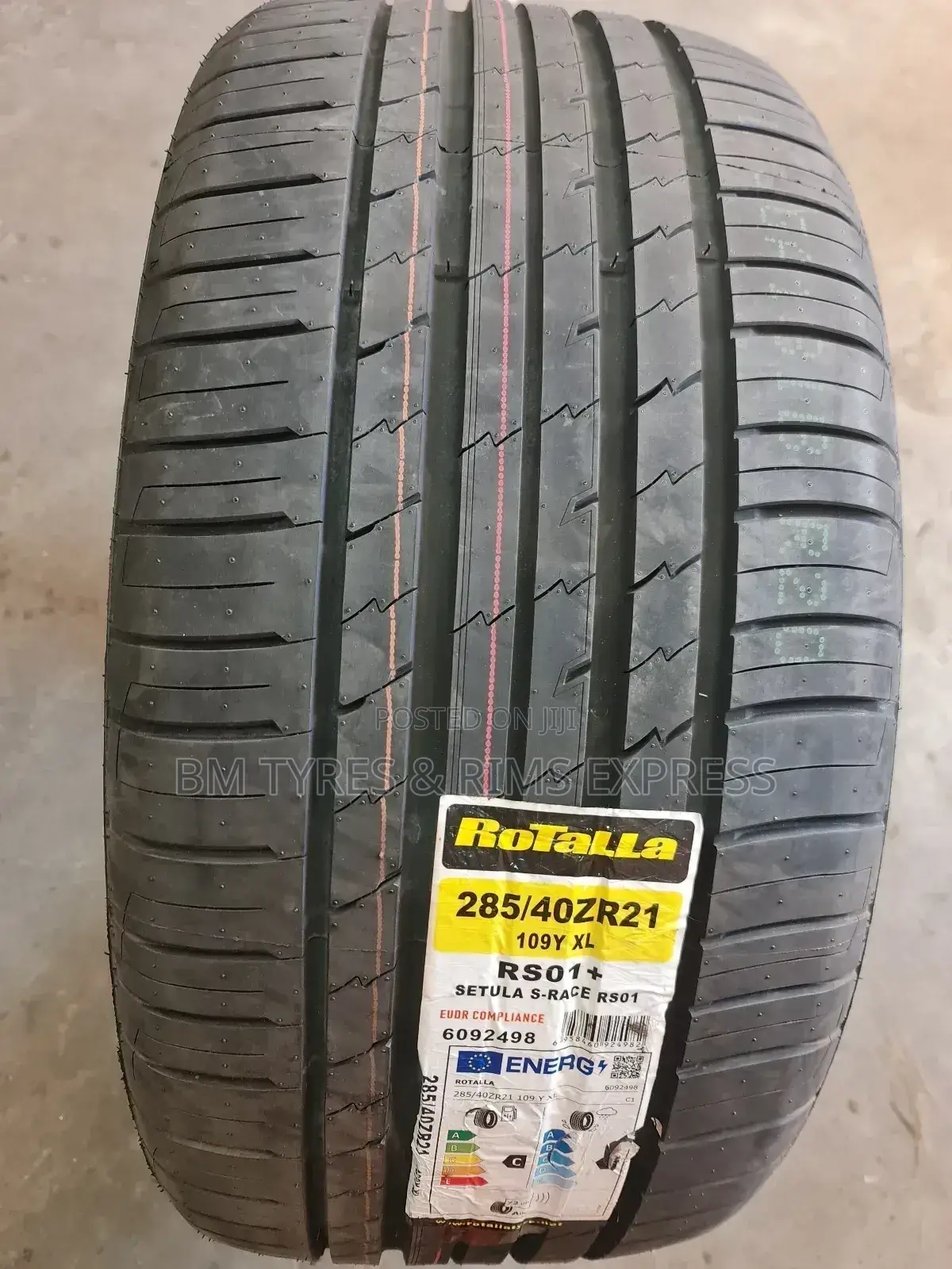 285 /40 R22 Rotalla Tyres (Highway)