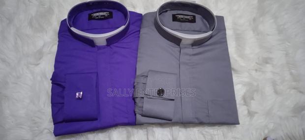 Clergy Shirts Double Collar With Cufflinks - thumbnail 2