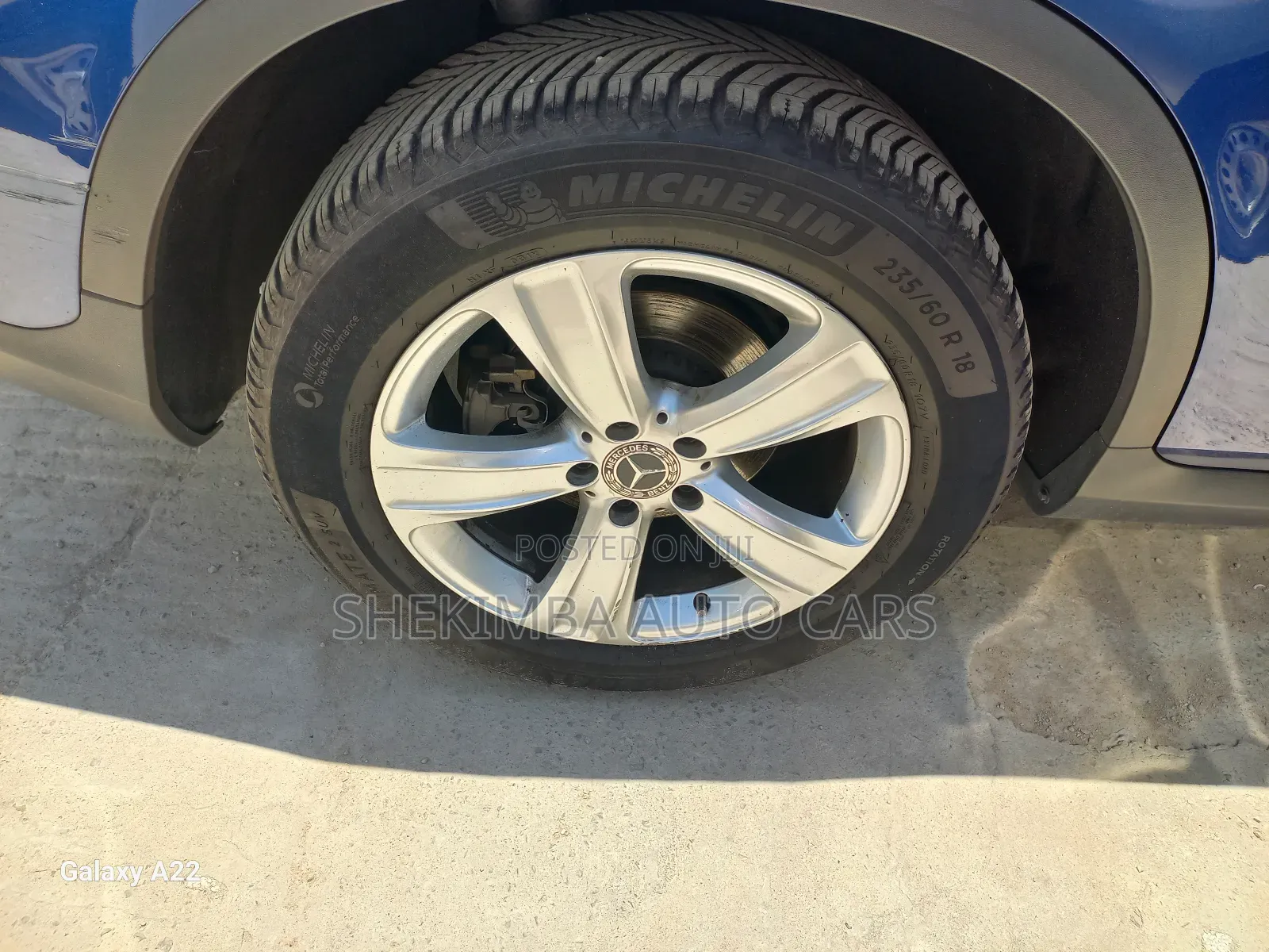 Mercedes-Benz GLC-Class 2019 Blue