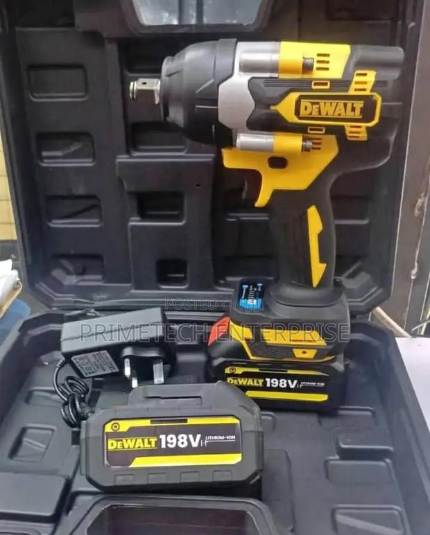 Cordless Dewalt 198v Wrench - main view