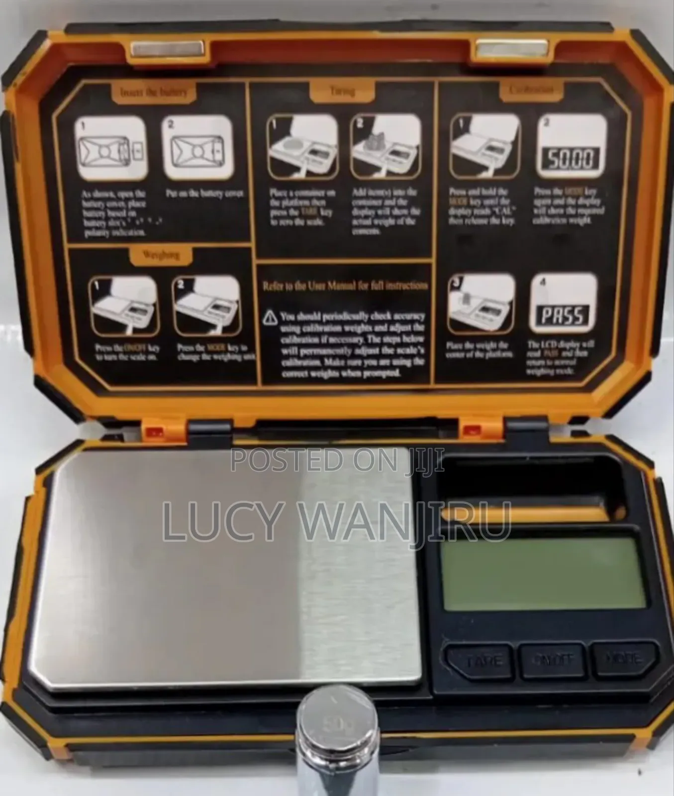 Uni Weighing Scale/ Pocket Scale