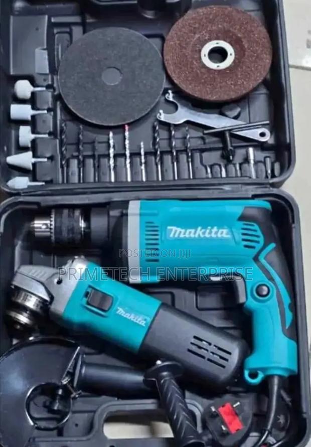 Makita Grinder Drill Set - main view