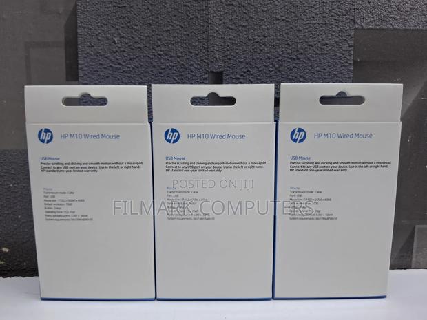 Hp M10 Wired Usb Mouse - thumbnail 6