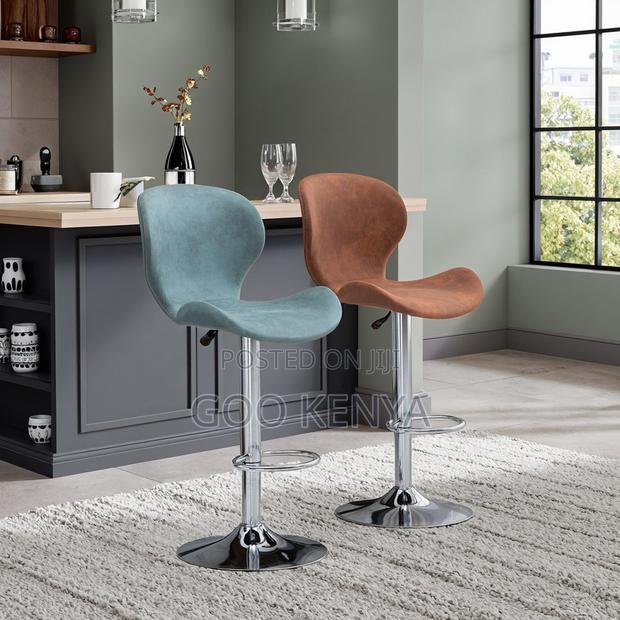 Home Counter Stool; Adjustable Kitchen Island Bar Stool - thumbnail 6