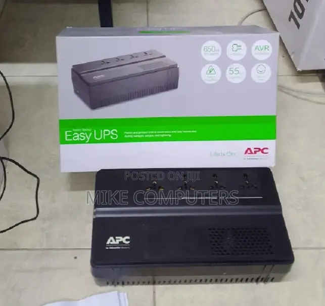 Apc Easy Ups Backup 650va Apc Ups, 375 Watts