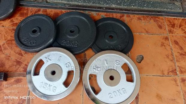 15kgs Cast Iron Weights Plates Available