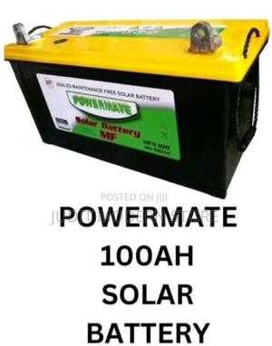 Powermate 100ah Solar Battery - main view