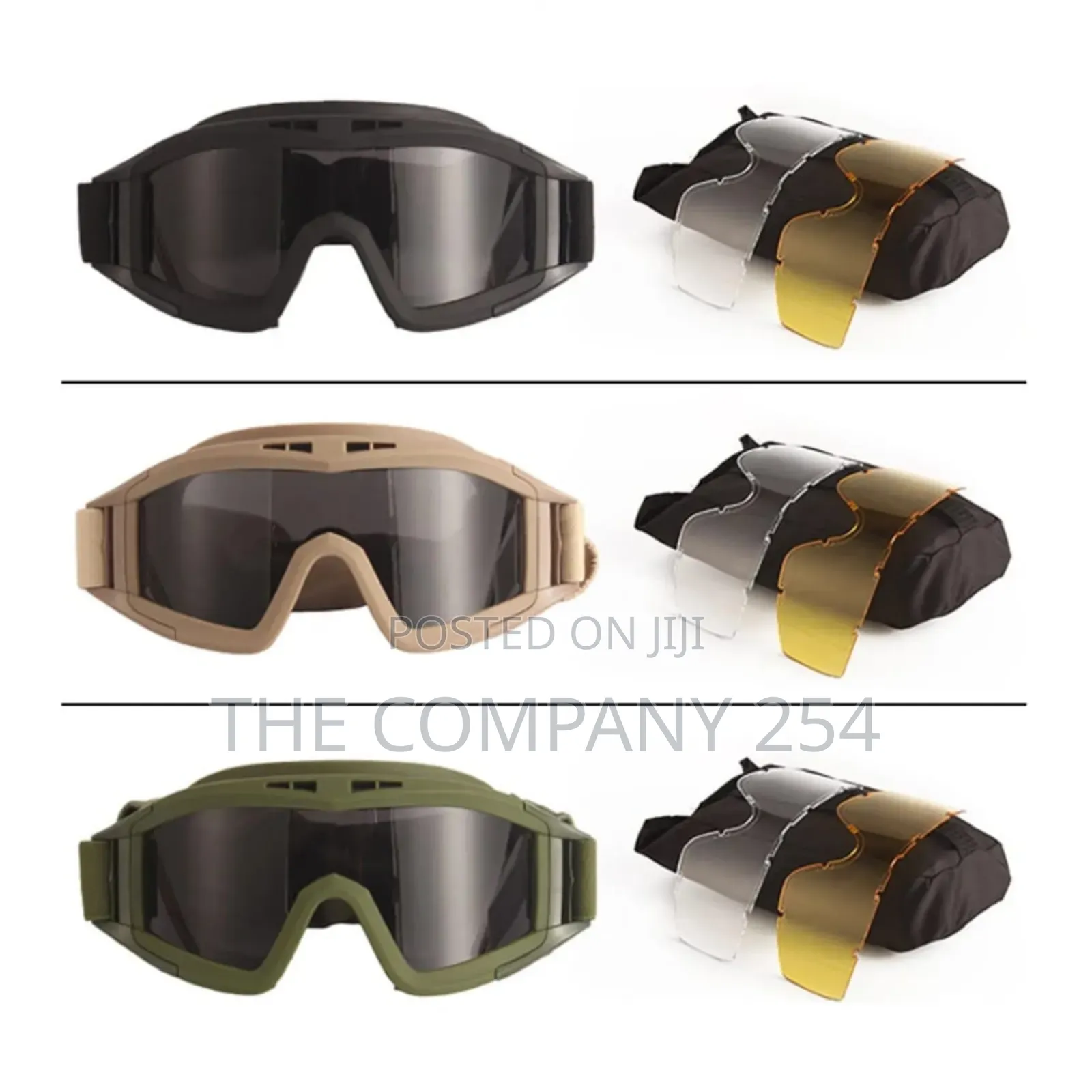 Shooting Motocross Motorcycle Mountaineering Glasses Safe Protection