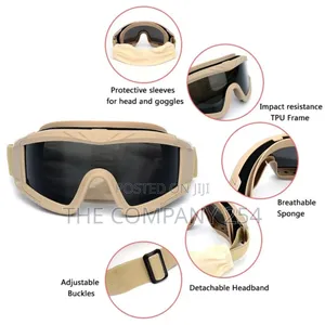 Shooting Motocross Motorcycle Mountaineering Glasses Safe Protection