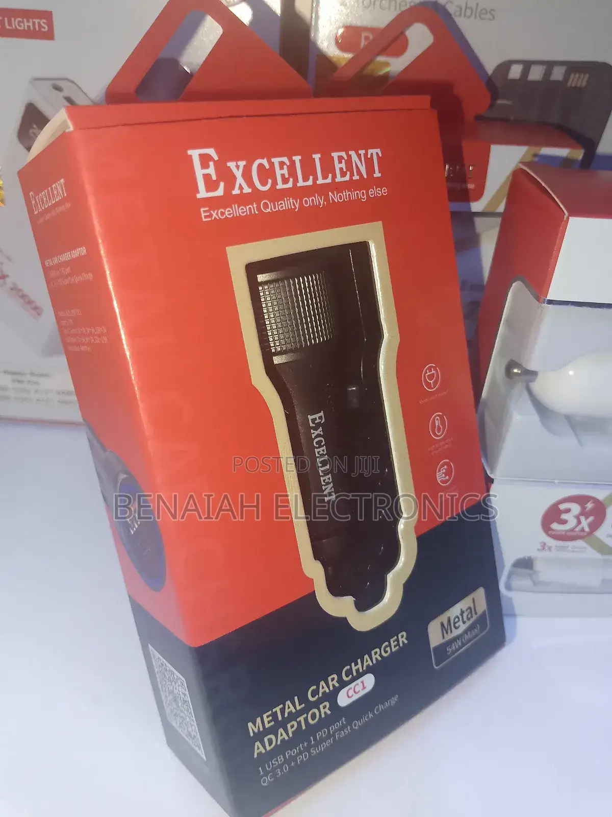 Car Phone Charger 54 Watts, Legendary Performance Adapter