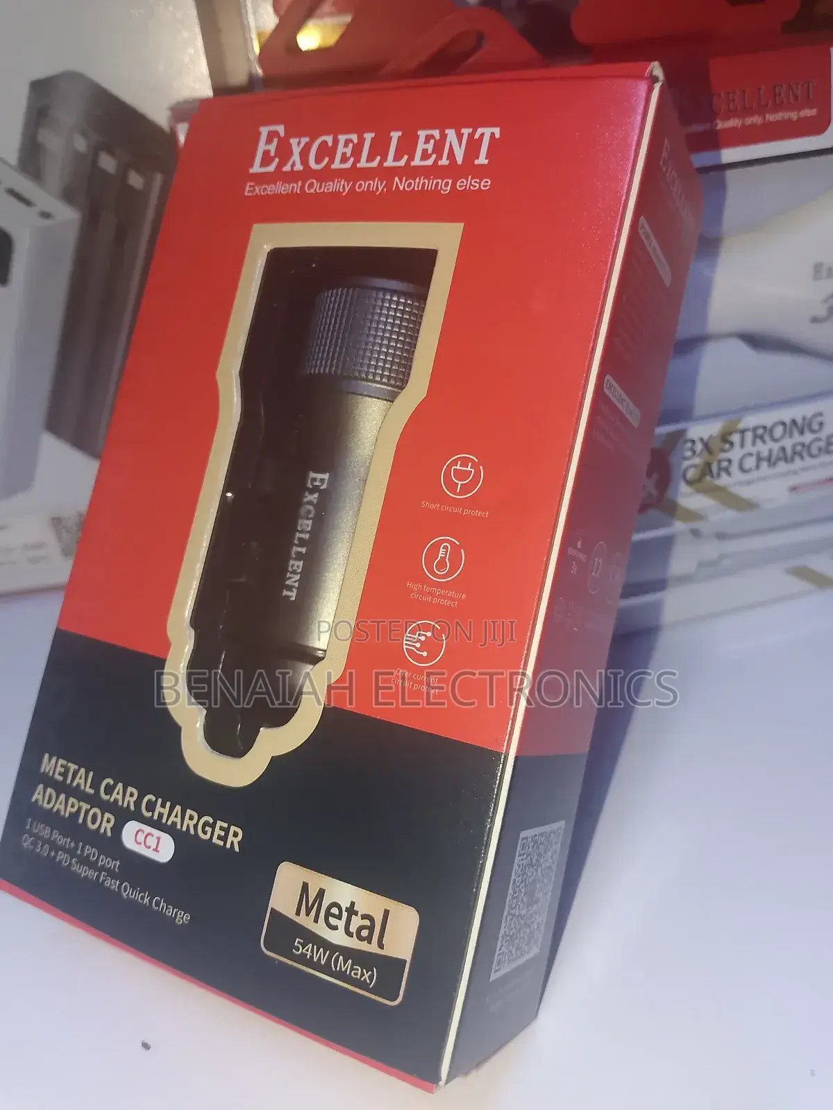Car Phone Charger 54 Watts, Legendary Performance Adapter