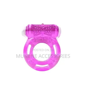 Penis Ring Vibrating Cock Delay Silicone Ring