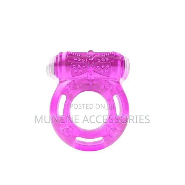 Penis Ring Vibrating Cock Delay Silicone Ring - main view