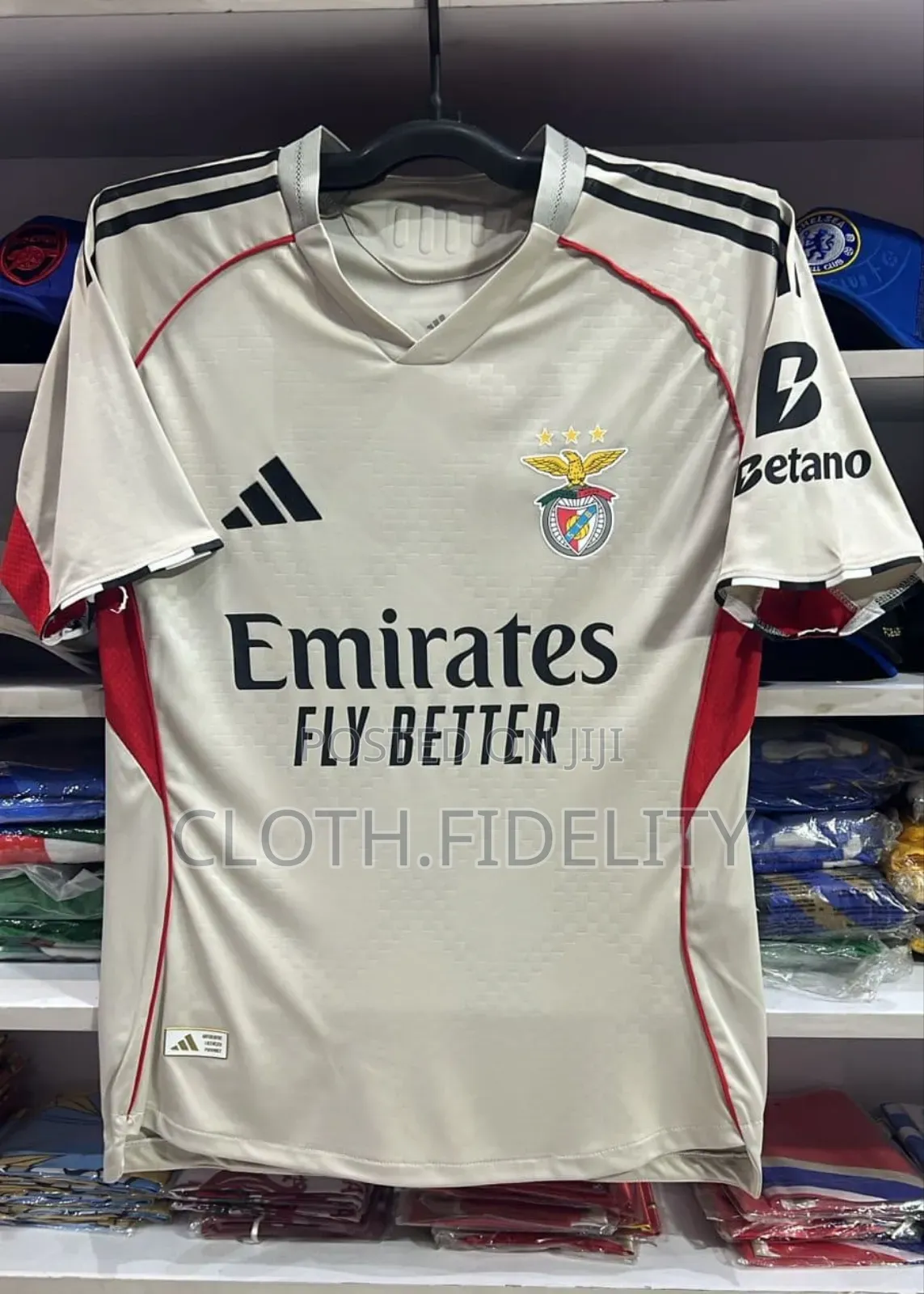 Benfica Away Jersey 25/26.( Player Version Original)