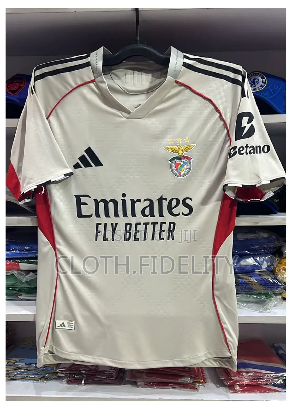 Benfica Away Jersey 25/26.( Player Version Original)