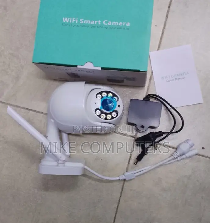 Wireless Outdoor Security Camera Icsee App 1080p Hd