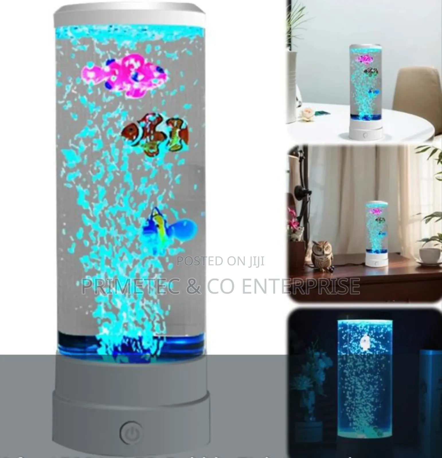Bubble Fish Lamp Decor