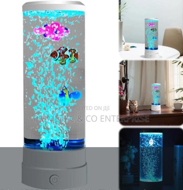 Bubble Fish Lamp Decor - main view