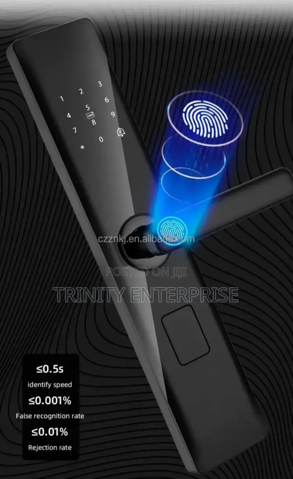 Smart Home Tuya Wifi Anti Theft Door Lock