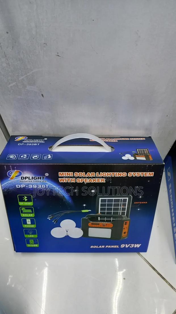 Dplight Solar Lighting With Speaker. 9v3w - thumbnail 2