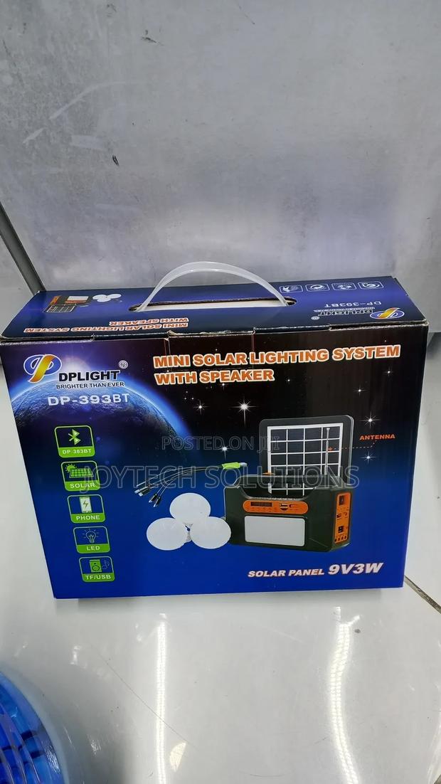 Dplight Solar Lighting With Speaker. 9v3w - thumbnail 3