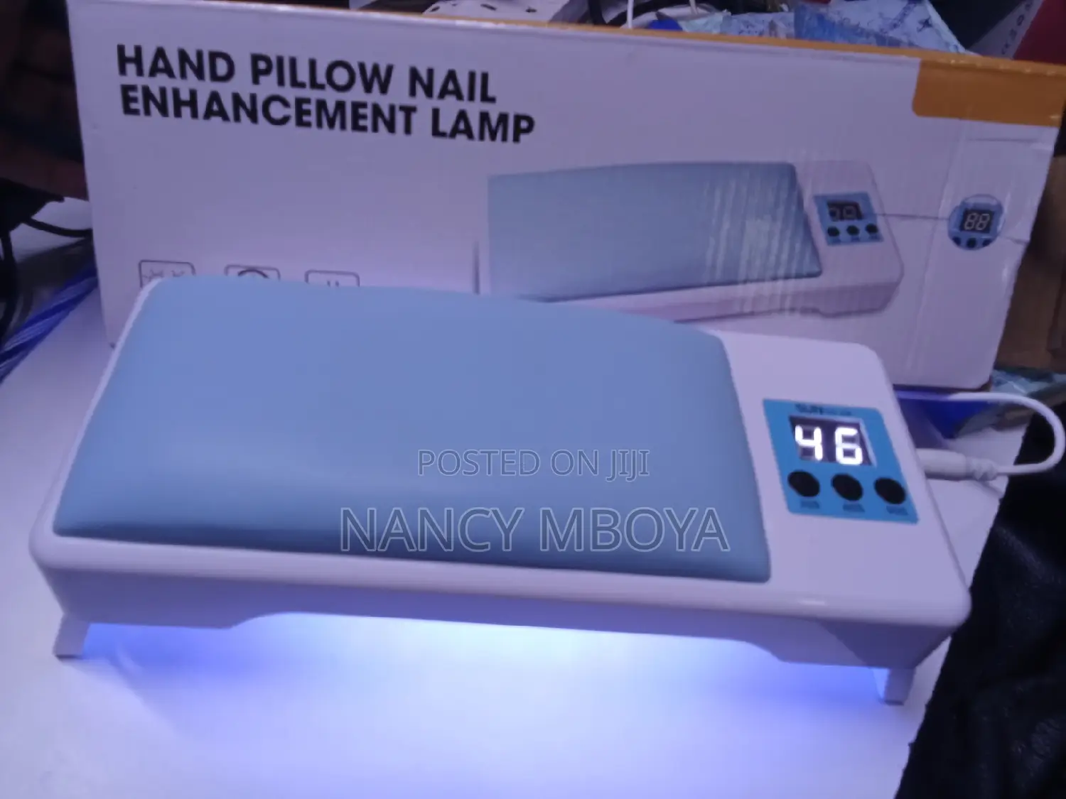 2 in 1 Hand Pillow Nail Manicure Lamp