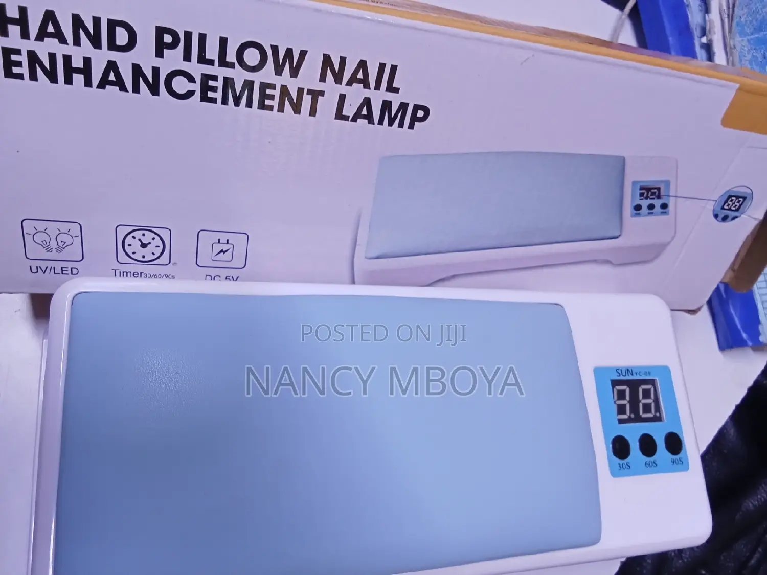 2 in 1 Hand Pillow Nail Manicure Lamp