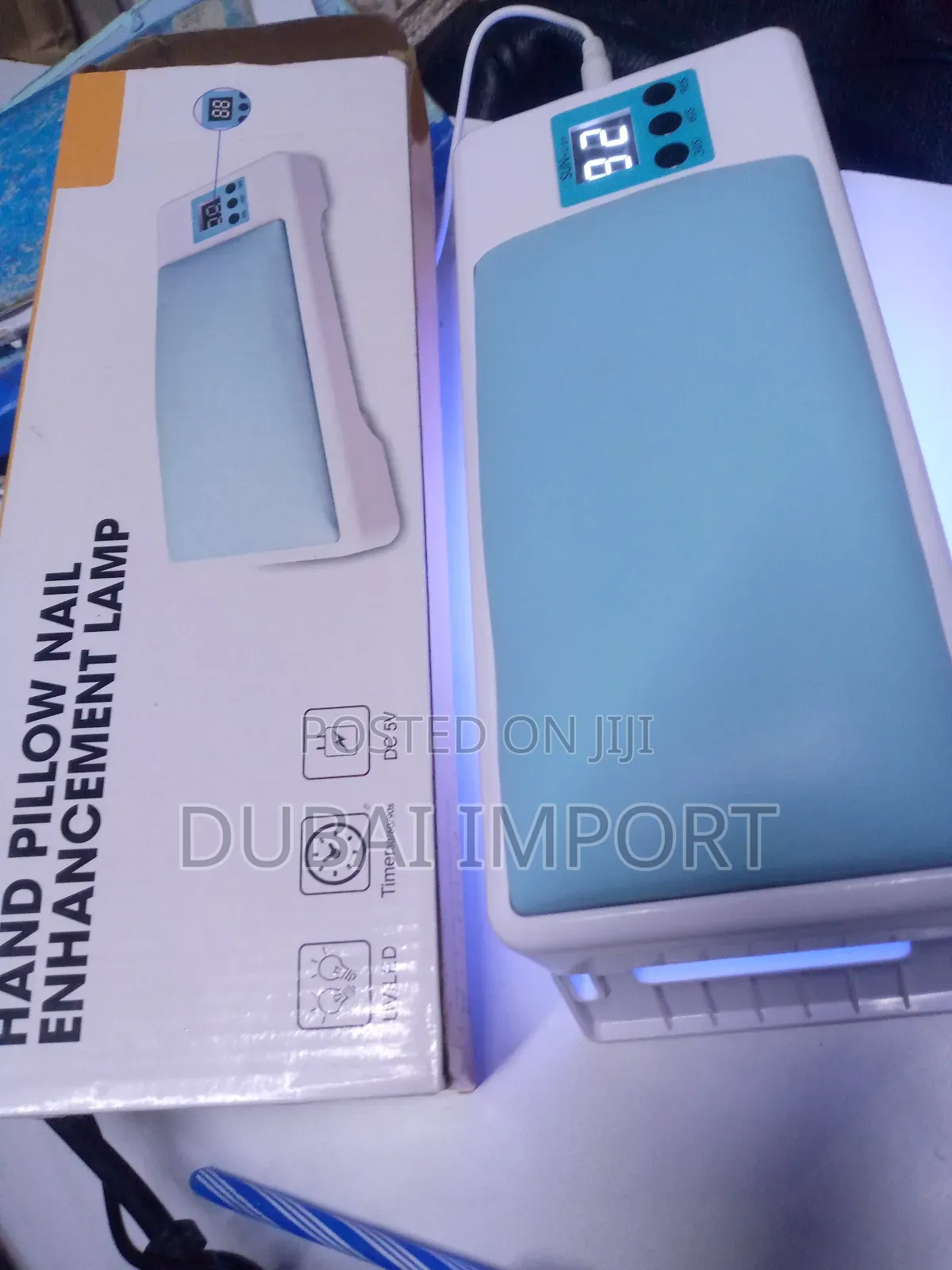 2 in 1 Hand Pillow Nail Enhancements Lamp