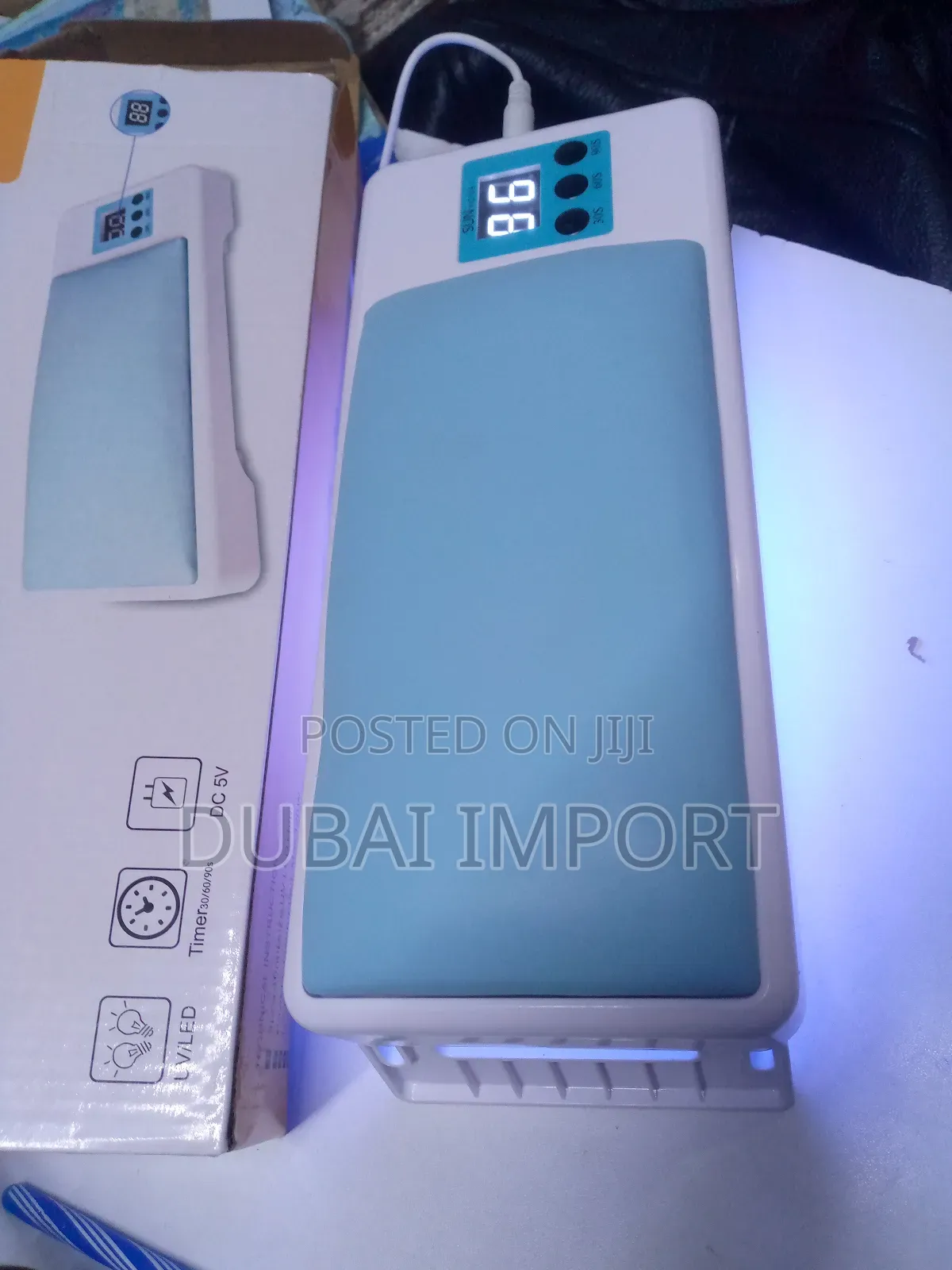 2 in 1 Hand Pillow Nail Enhancements Lamp