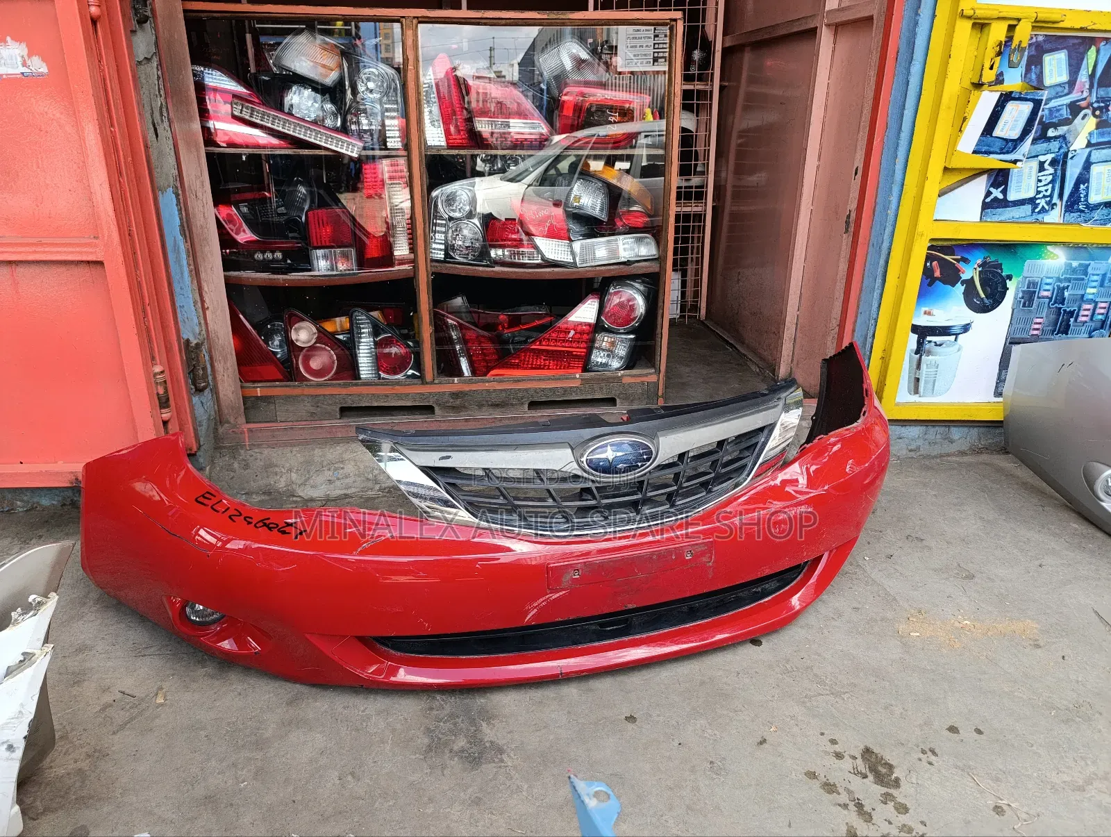 Subaru Impreza N14 Front Bumper Complete With Covers