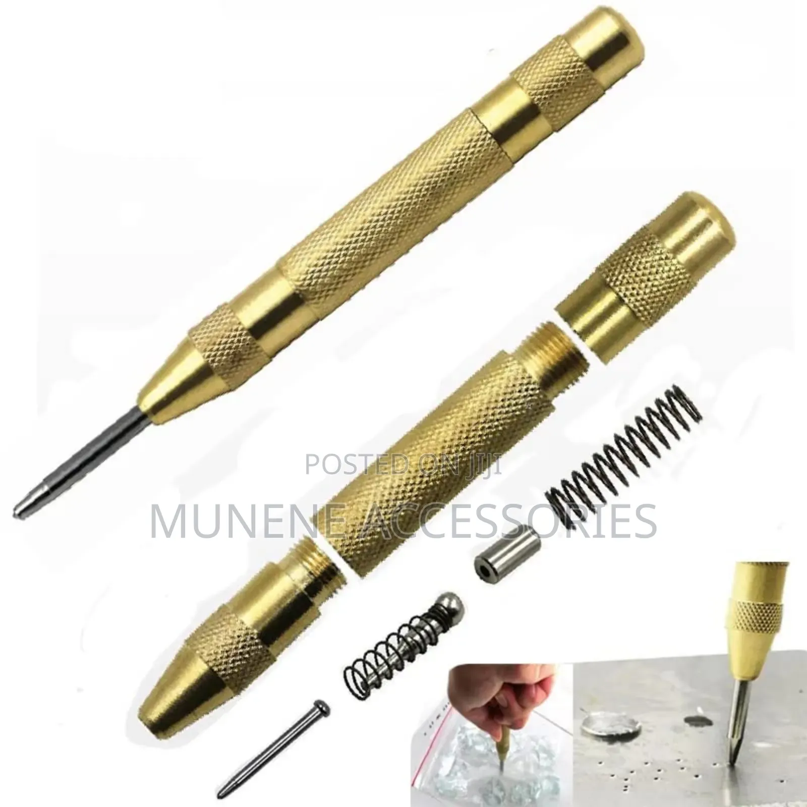 Automatic Center Punch Drill Center Punch Drill Bit Tools Positioner