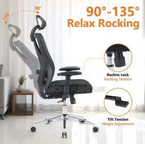 Orthopedic High Back Ergonomic Mesh Office Seat